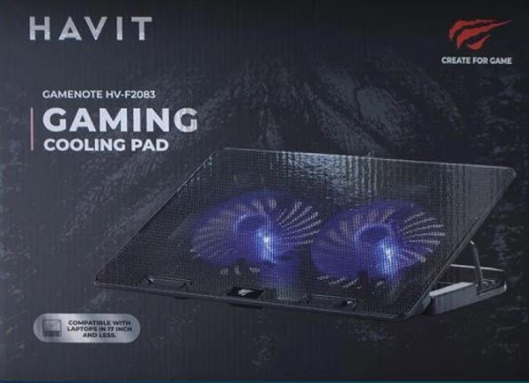 پایه خنک کننده لپ تاپ هویت مدل F2083