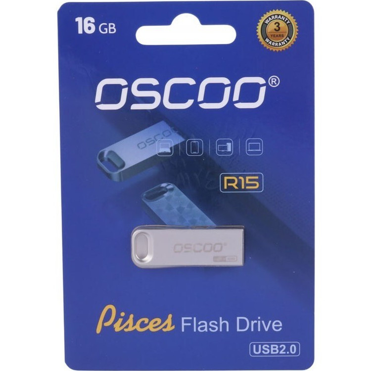 فلش مموری اوسکو مدل R15 ظرفیت 16 گیگابایت