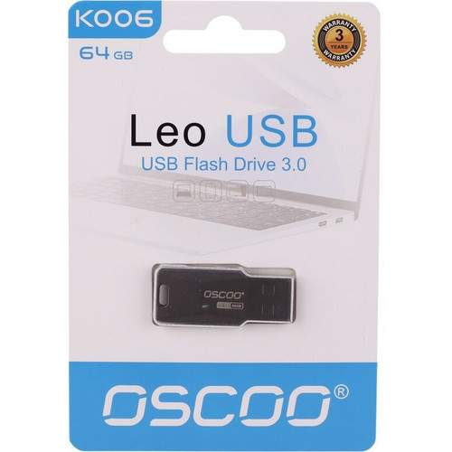 فلش 64 گیگ اوسکو Oscoo Leo K006 USB3.0