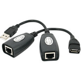 افزایش دهنده USB با کابل شبکه