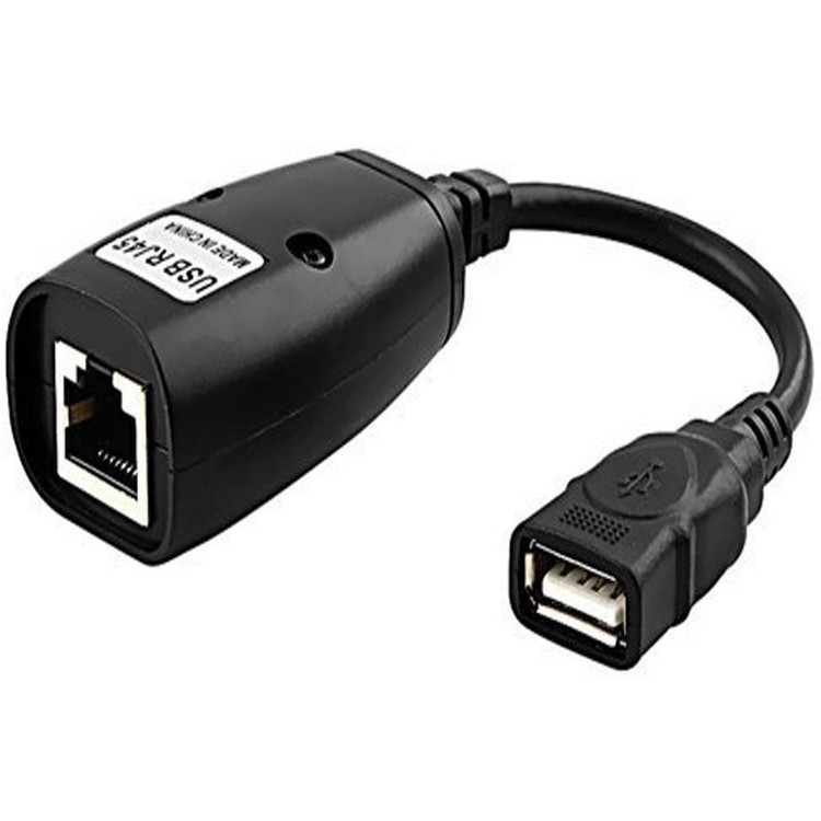 افزایش دهنده USB با کابل شبکه
