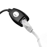 افزایش دهنده USB با کابل شبکه