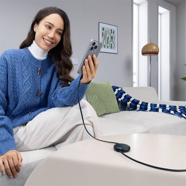 کابل تبدیل USB-C به USB-C بیسوس مدل Free2Pull Mini 60W طول 1 متر