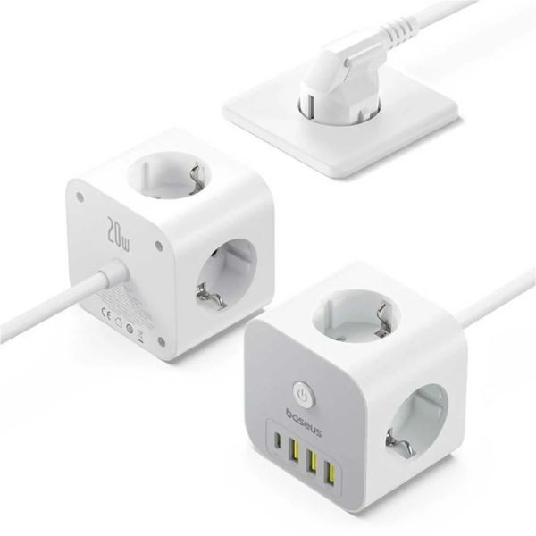 چندراهی برق بیسوس مدل PowerCombo Cube