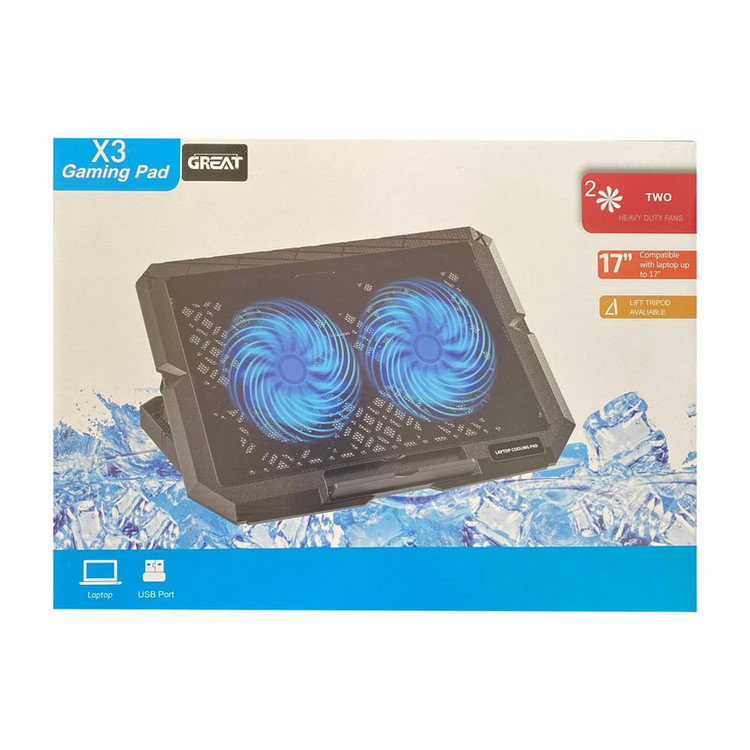 پایه خنک کننده لپ تاپ گریت مدل x3